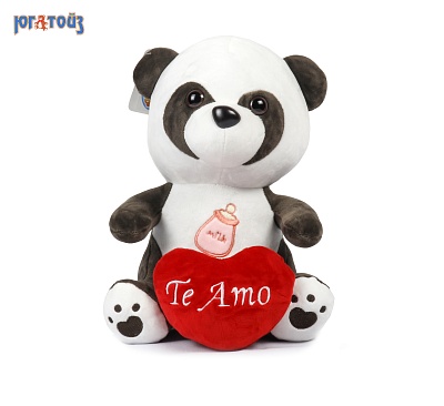 M14872 игрушка мягконабивная &quot;Панда с сердечком&quot;