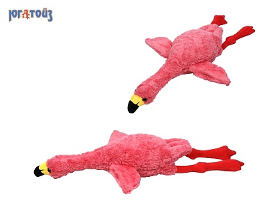 G20505/5 игрушка мягконабивная &quot;Фламинго роз./бел. 70 см&quot;