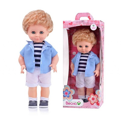 В3088 Мальчик 5 Кукла пластмассовая